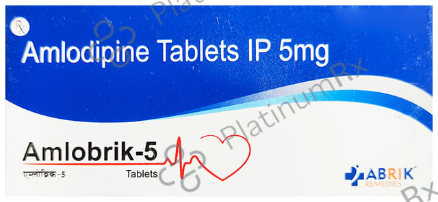 Amlobrik 5mg Tablet 10s
