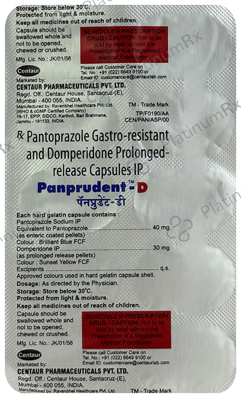 Panprudent D Capsule 10s