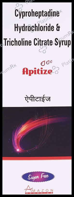 Apitize Syrup Sugar Free