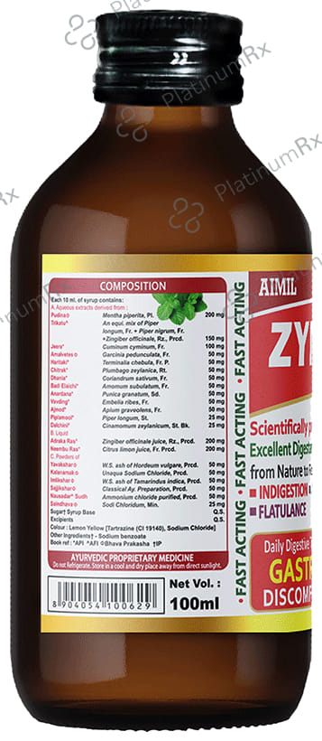 Aimil Zymnet Syrup 100 ml