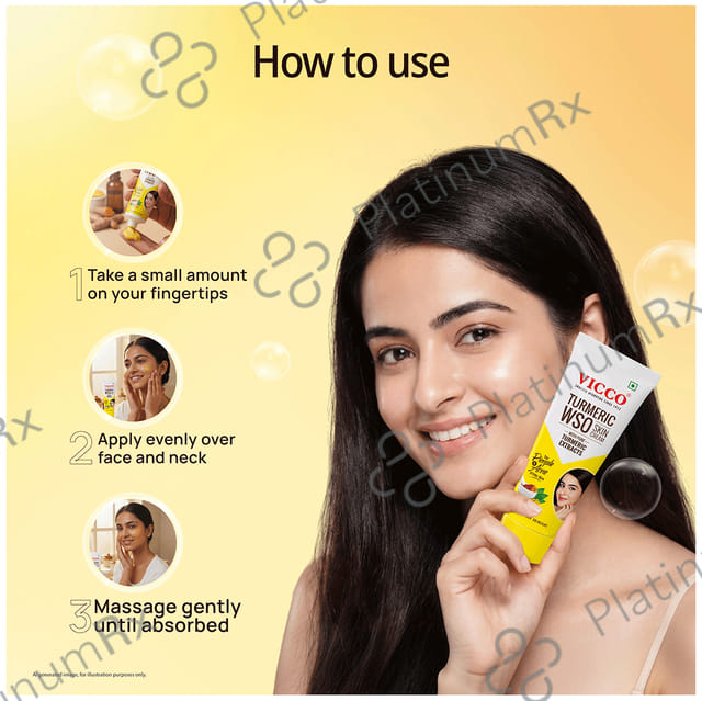 Vicco Turmeric Wso Skin Cream 15 gm