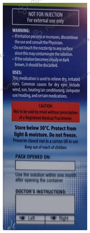 Comfortz Eye Drop 10ml