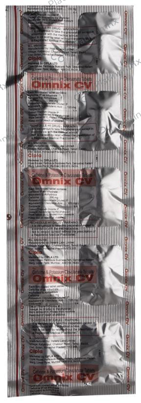 Omnix CV 200/125mg Tablet 10s
