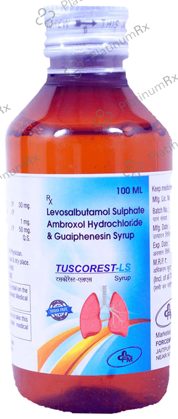 Tuscorest LS Syrup Sugar Free 100ml