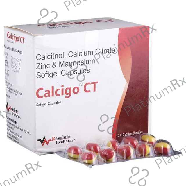 Calcigo CT Softgel Capsules