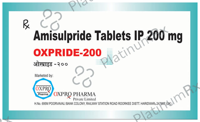 Oxpride 200mg Tablet 10s Oxpro Pharma Pvt. Ltd.