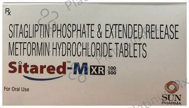 Sitared M XR 100/500mg Tablet 10s