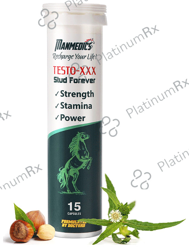 Manmedics Testo XXX Stud Forever Capsule 15s