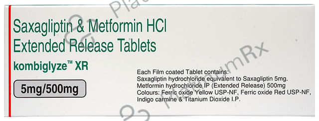 Kombiglyze XR 500/5mg Tablet 7s