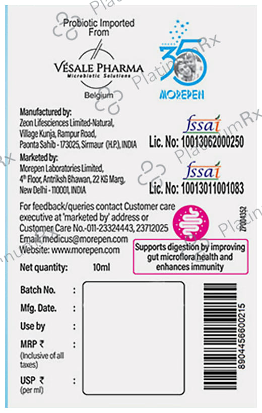Intebact Oral Drops 2 Bn