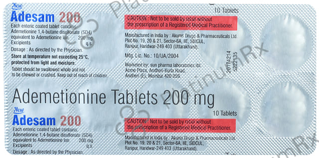 New Adesam 200mg Tablet 10s