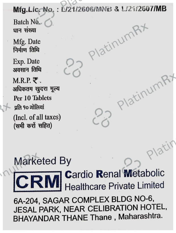 Torcept Plus 10 Tablet
