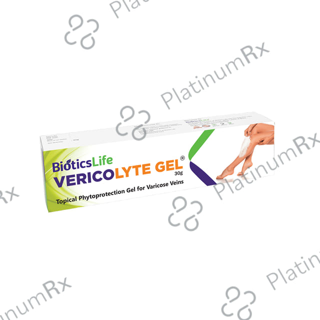 BioticsLife Vericolyte Gel for Varicose Veins (30gm Each) 2 Tube