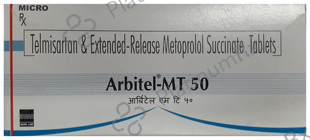 Arbitel MT 50/40mg Tablet ER 7s