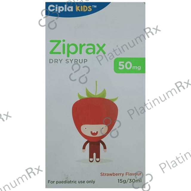 Ziprax 50mg Dry Syrup 30ml