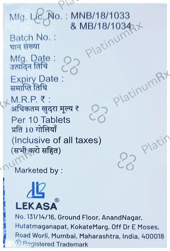 Lekamet M 2 Tablet PR 10s