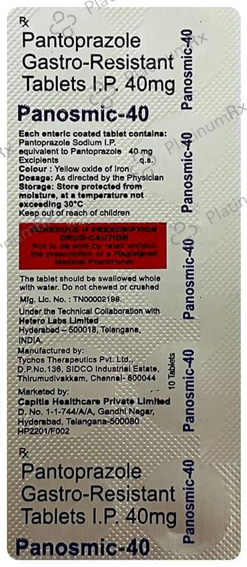 Panosmic 40 Tablet