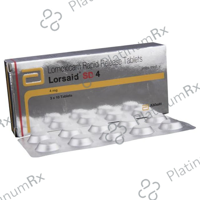 Lorsaid 4mg Tablet 10s
