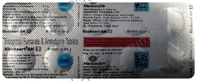 Bisoheart AM 5/5mg Tablet 10s