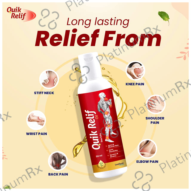 Quik Relif Herbal Oil 50 ml