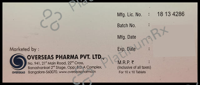 Paracolin M 250/10mg Tablet 10s