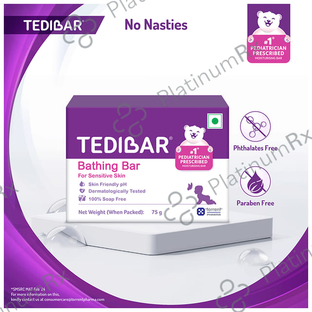 Tedibar Baby Bathing Soap 75gm