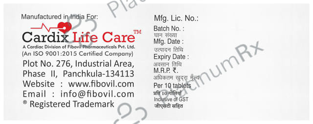 Atorfib F 10mg/160mg Tablet