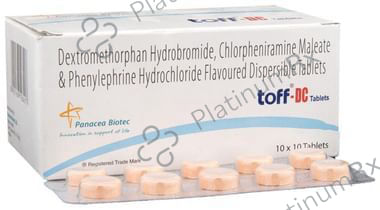Toff DC 2/10/5mg Tablet 10s