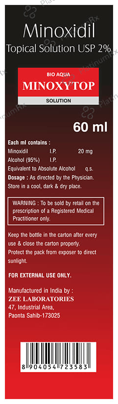 Minoxytop 10% Solution 60ml