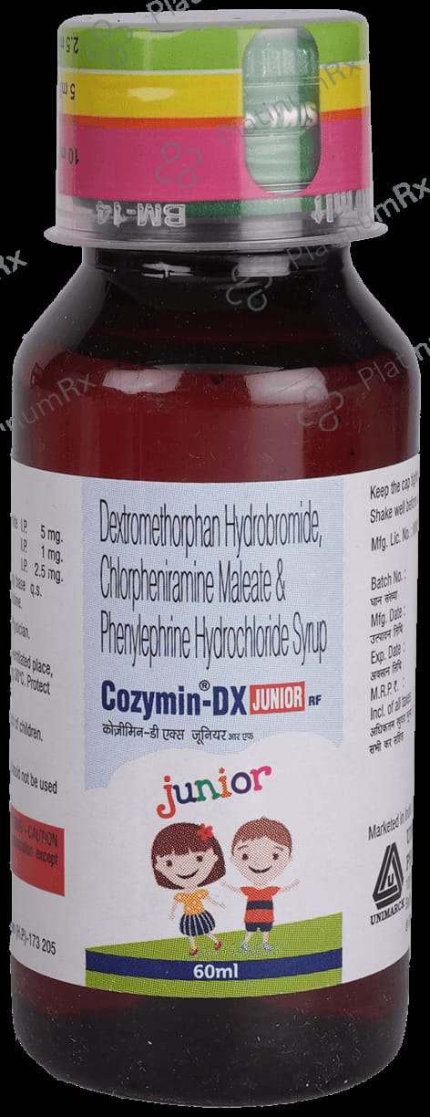Cozymin DX Junior 2/5mg Syrup 60ml