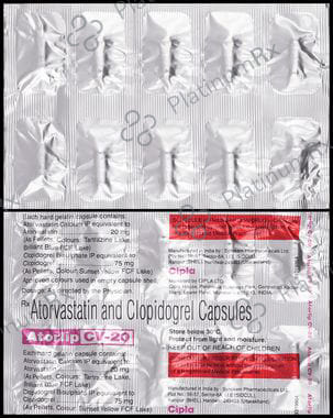 Atorlip CV 20/75mg Capsule 10s