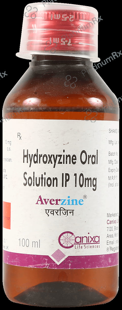 Averzine 25mg Syrup