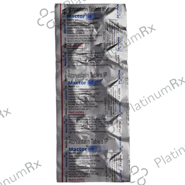 Mactor 40mg Tablet 10s