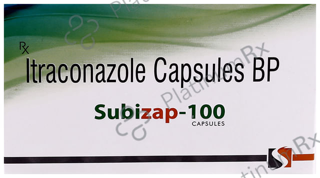 Subizap 100mg Capsule