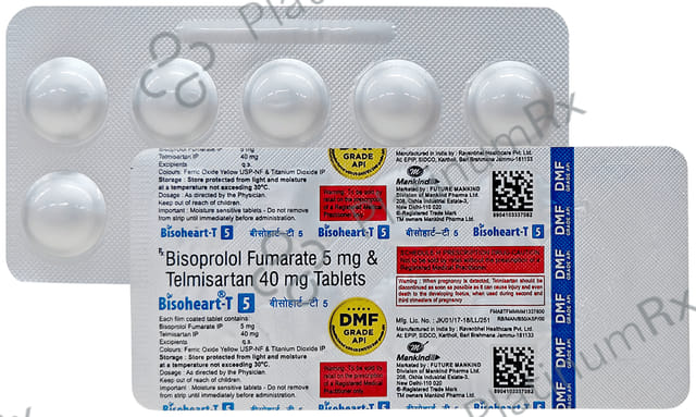 Bisoheart T 5/40mg Tablet 10s