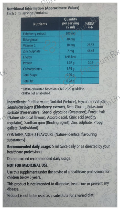 Imki Syrup Forest Fruits 60ml