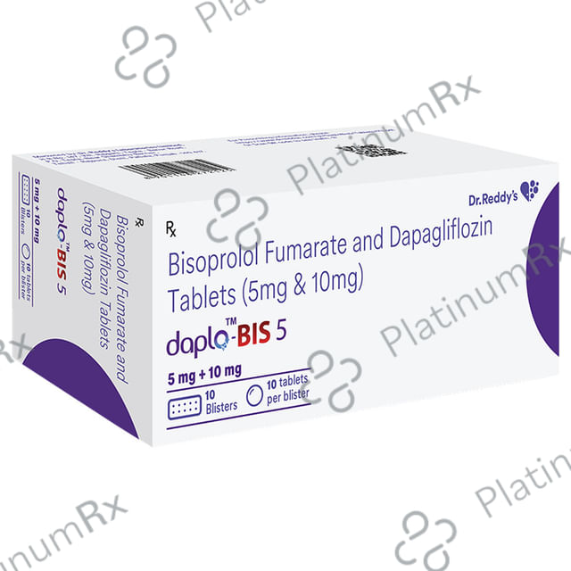 Daplo Bis 5/10mg Tablet 10s