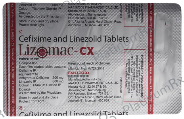 Lizomac CX Tablet