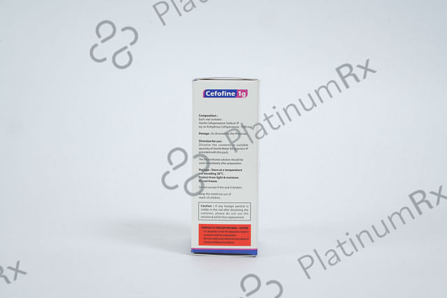 Cefofine 1000mg Injection 1s
