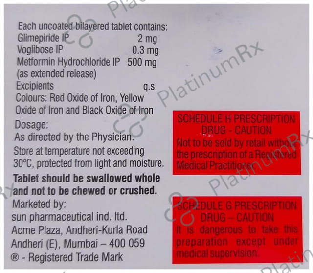 Volix Trio Forte Tablet ER 15s