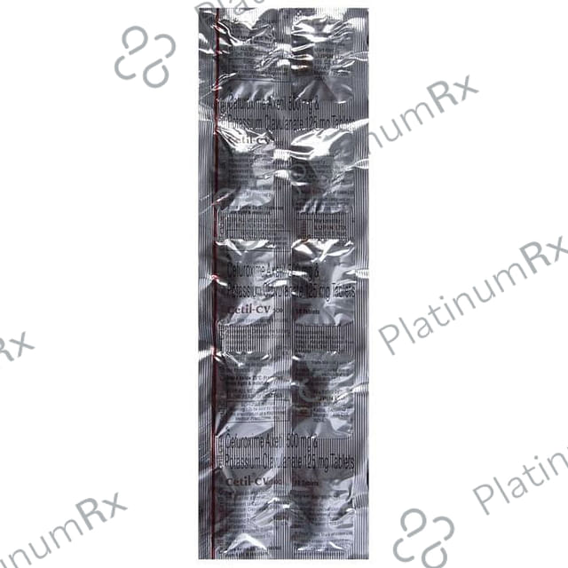 Cetil CV 500/125mg Tablet 10s
