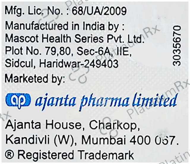 Azusa T 40/16mg Tablet 15s