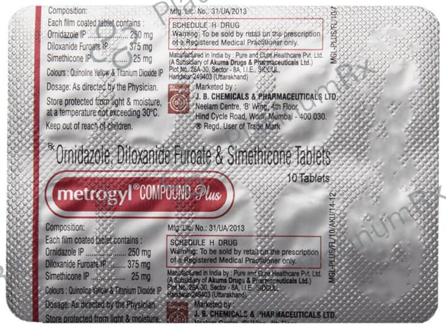 Metrogyl Compound Plus Tablet