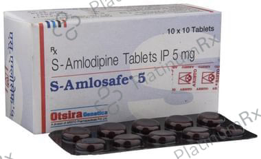 S Amlosafe 5mg Tablet 10s