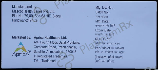 Zilda D 10/100mg Tablet 10s