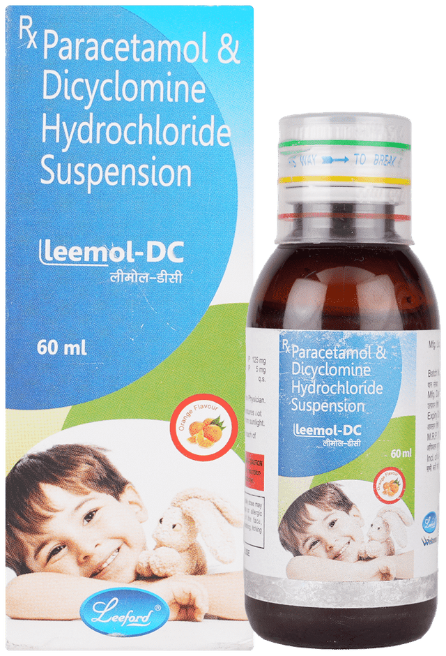 Leemol DC 5/125mg Syrup 60ml