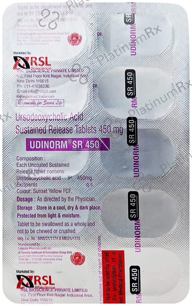Udinorm 450mg Tablet SR