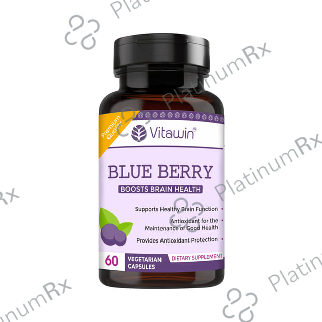 Vitawin Blue Berry Vegetarian Capsule