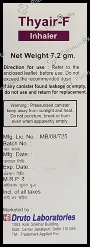 Thyair-F Inhaler
