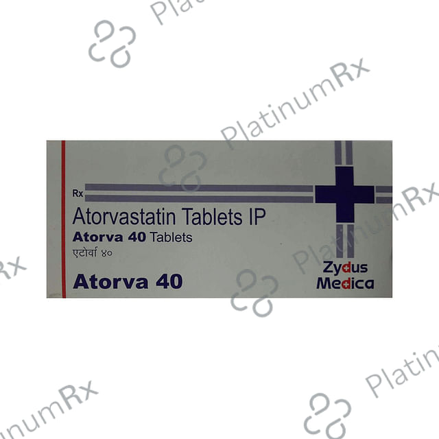 Atorva 40mg Tablet 10s
